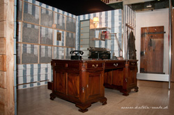 Ausstellung „Gestapo-Terror in Luxemburg“: Nachempfundenes Gestapo-Büro